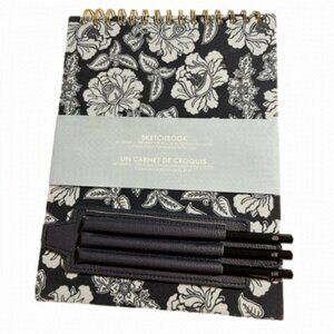 Chapters indigo beautiful sketch book pencil set, BNWT